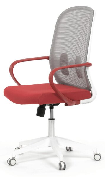 Kancelárska stolička červená KA-S425 RED