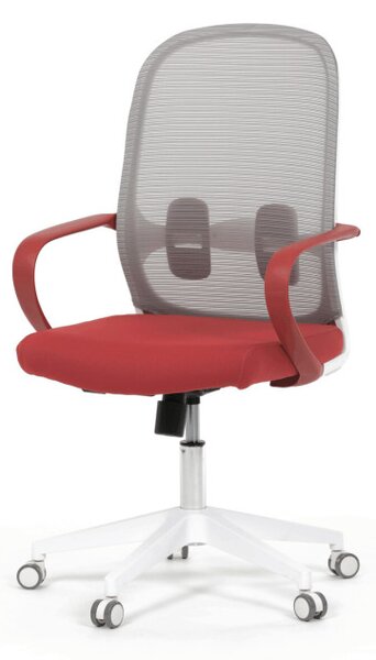 Kancelárska stolička červená KA-S425 RED
