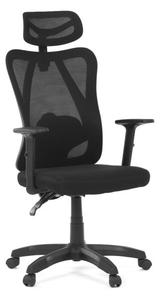 Kancelárska stolička čierna KA-R215 BK