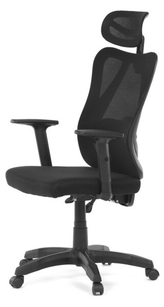 Kancelárska stolička čierna KA-R215 BK