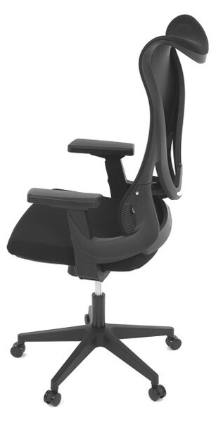 Kancelárska stolička čierna KA-S248 BK