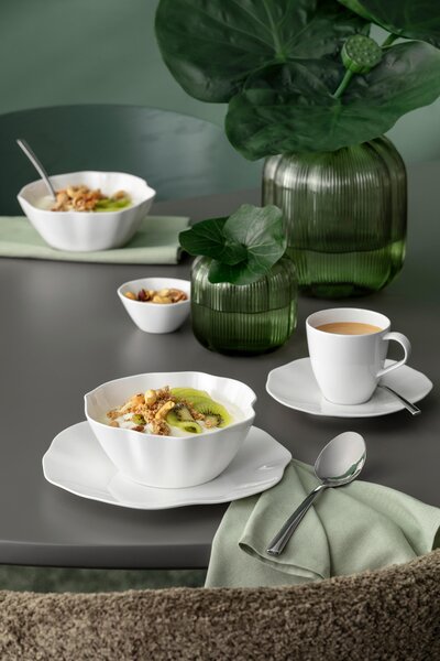 TANIERIK POD ŠÁLKU jemný kostný porcelán (fine bone china) keramika Villeroy & Boch - Jedálenské sety