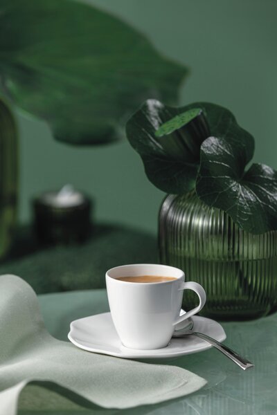 ŠÁLKA NA ESPRESSO jemný kostný porcelán (fine bone china) keramika Villeroy & Boch - Jedálenské sety