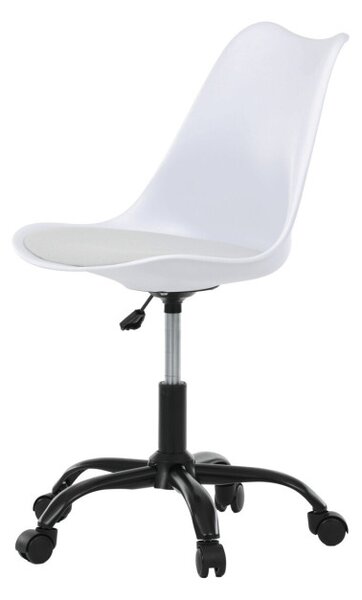Kancelárska stolička biela KA-X7055 WT