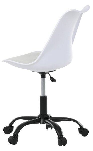 Kancelárska stolička biela KA-X7055 WT