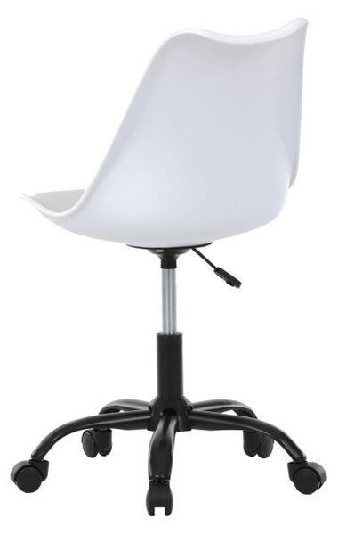 Kancelárska stolička biela KA-X7055 WT