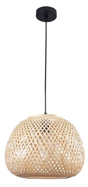 Luster na lanku ZANZIBAR 1xE27/20W/230V pr. 35 cm bambus