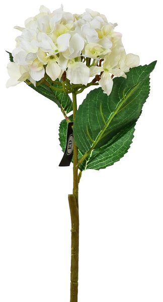 Hortenzia biela umelý kvet 50cm