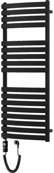 Mexen Bachus, elektrické vykurovacie teleso 1200 x 500 mm, 600 W, čierna, W109-1200-500-2600-70
