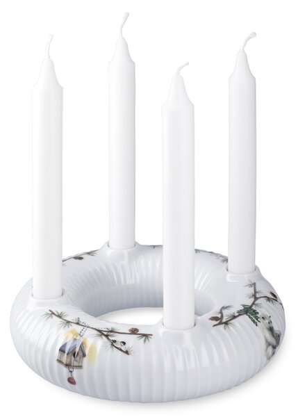 Porcelánový adventný svietnik Hammershøi Christmas