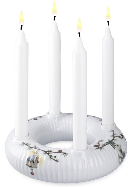 Porcelánový adventný svietnik Hammershøi Christmas
