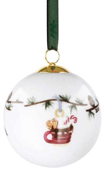 Porcelánová vianočná guľa Hammershøi Christmas 2026