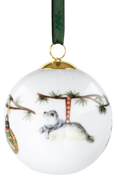Porcelánová vianočná guľa Hammershøi Christmas 2026