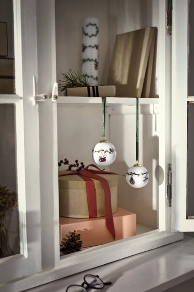 Porcelánová vianočná guľa Hammershøi Christmas 2026