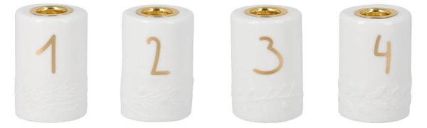 Porcelánový adventný svietnik Advent