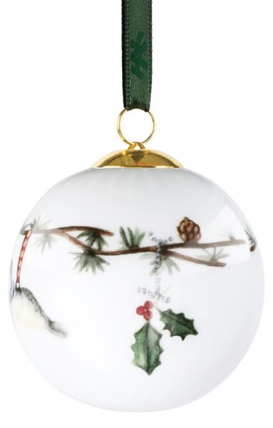 Porcelánová vianočná guľa Hammershøi Christmas 2026
