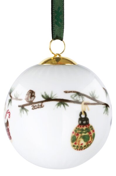 Porcelánová vianočná guľa Hammershøi Christmas 2026