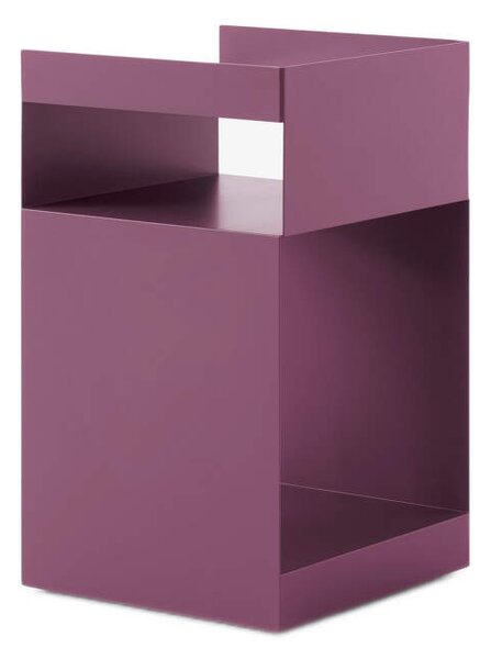 &Tradition Pojazdný stolík Rotate SC73, dark plum