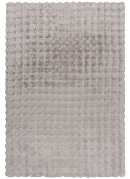Flair Rugs , Kusový koberec Waffle Faux Fur Grey, 180x290, šedá, obývacia izba