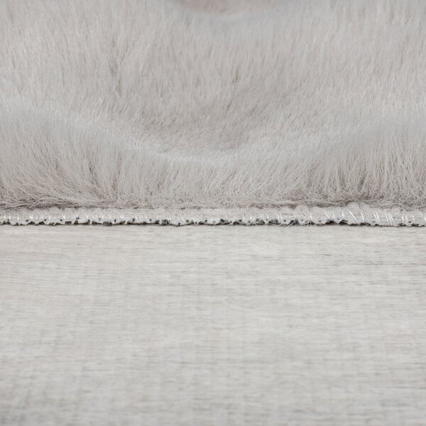 Flair Rugs , Kusový koberec Waffle Faux Fur Grey, 180x290, šedá, obývacia izba
