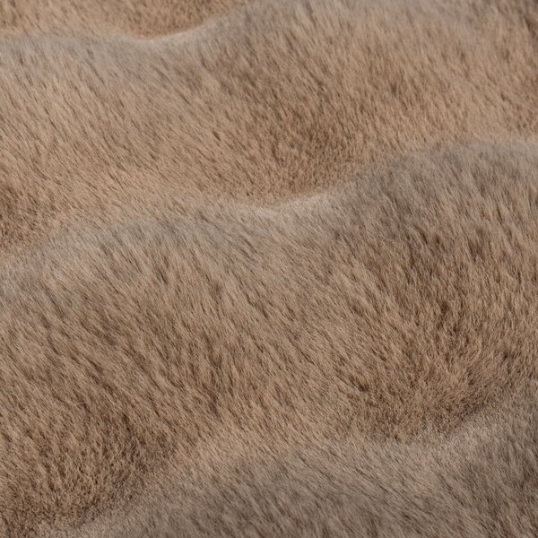 Flair Rugs , Kusový koberec Waffle Faux Fur Taupe, 180x290, hnedá, obývacia izba