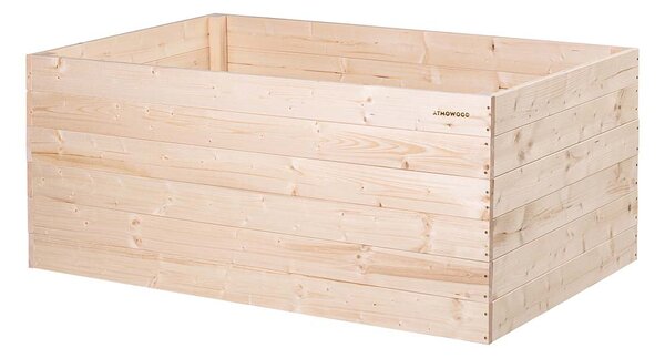 ATMOWOOD Drevený vyvýšený záhon 140 x 80 x 60 cm