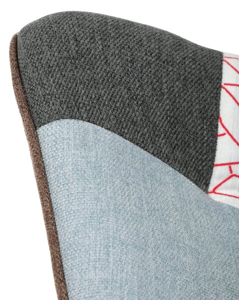 Hojdacie kreslo FABIAN II — látka, patchwork