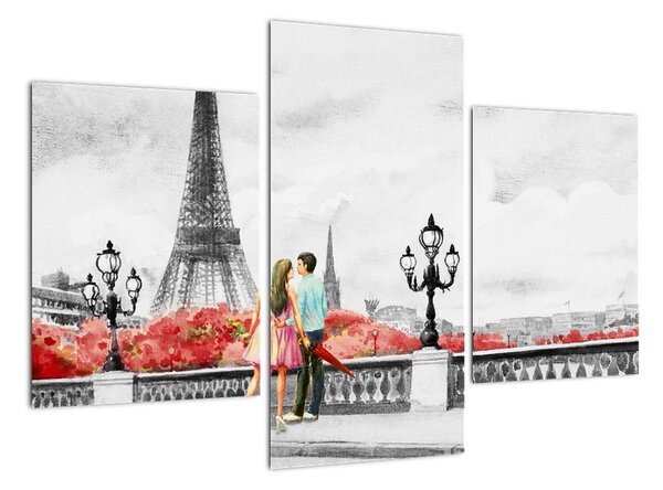 Obraz Paríža (Obraz 90x60cm)