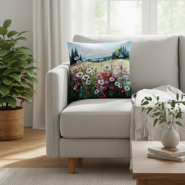 Gobelínová obliečka na vankúš 42x42 cm Eden 1426 Farba Viacfarebná Rozmery 42x42 cm