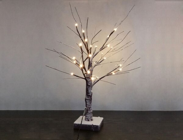 Stromček 24 LED Vianoce 32 cm