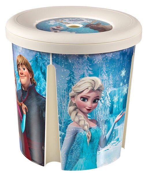 Úložný box Frozen 45 litrov - 3 boxy + 3 pokrývky