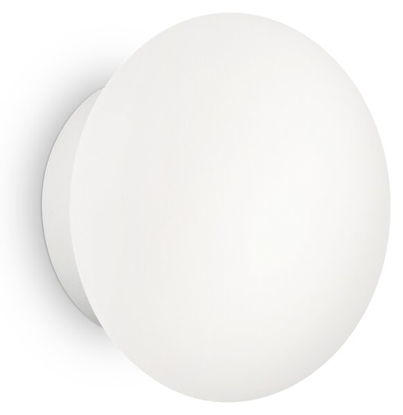Exteriérové nástenné svietidlo Ideal lux 158907 BUBBLE AP2 2xG9 15W biela IP54