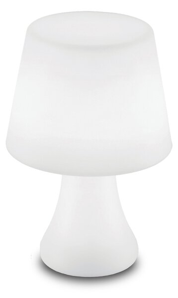 Exteriérové stolová lampa Ideal lux 138886 LIVE TL1 LUMETTO 1xLED 5W/10lm 4000K biela IP65