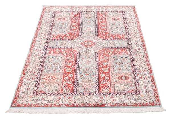 Jedinečný jemný hodvábny koberec Kašmír ručne tkaný Silk 18/18 1,02 x 1,51 m