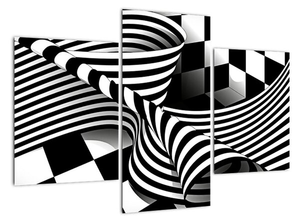Abstraktný obraz (Obraz 90x60cm)