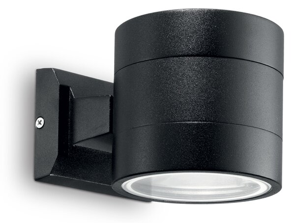 Exteriérové nástenné svietidlo Ideal lux 061450 SNIF ROUND AP1 NERO 1xG9 40W IP54