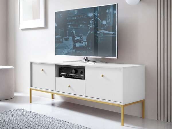 Mirjan24 TV skrinka Tonkor Gold TRTV154, Farby:: biela 5903211275777