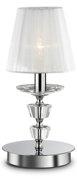 Stolová lampa Ideal lux 059266 PEGASO TL1 SMALL BIANCO 1xE14 40W