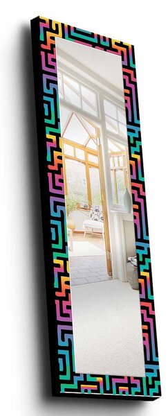 ASIR Dekoratívne zrkadlo VIRTUÁLNY NEON 40 x 120 cm