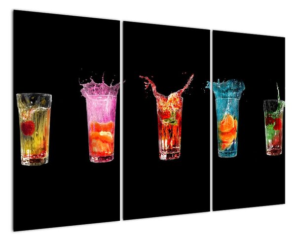 Obraz do kuchyne - letné drinky (Obraz 120x80cm)