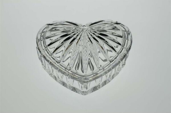 KRIŠTÁĽOVÁ MISKA BOHEMIA HEART 110 MM