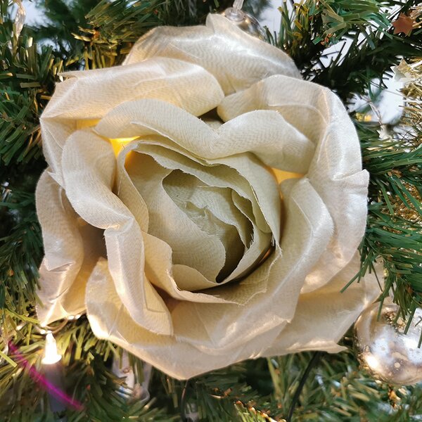 Vianočná ruža na stromček XXL