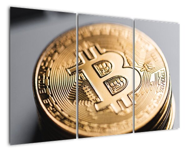 Obraz - Bitcoin (Obraz 120x80cm)