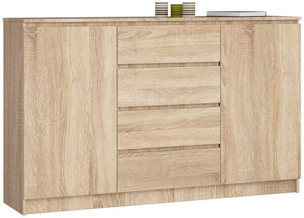 Ak furniture Komoda Tove K 160 cm dub sonoma