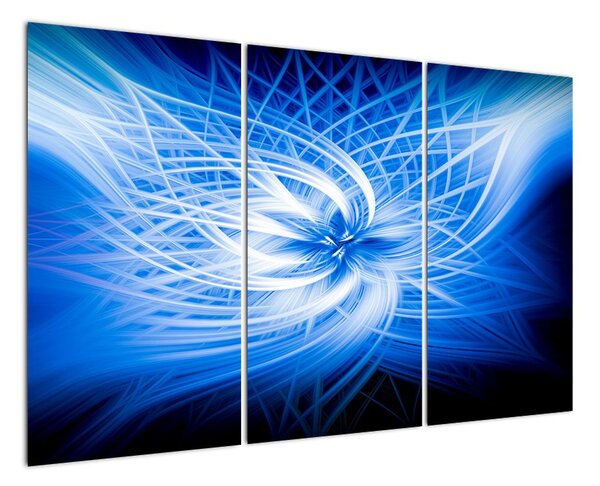 Modrý moderný obraz (Obraz 120x80cm)