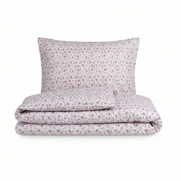Kvalitex Bavlnené posteľné obliečky PROVENCE COLLECTION VIOLETA fialová 1x 140/200, 1x 70/90cm