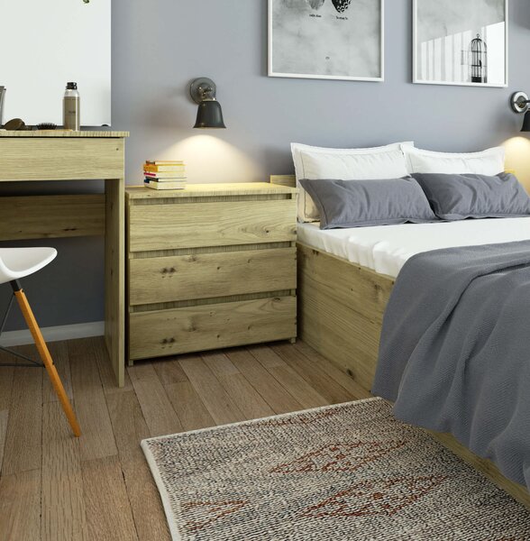 Ak furniture Komoda CL3 60 cm dub artisan