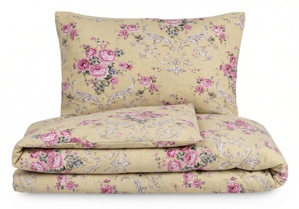 Kvalitex Bavlnené obliečky PROVENCE COLLECTION Cler žltá