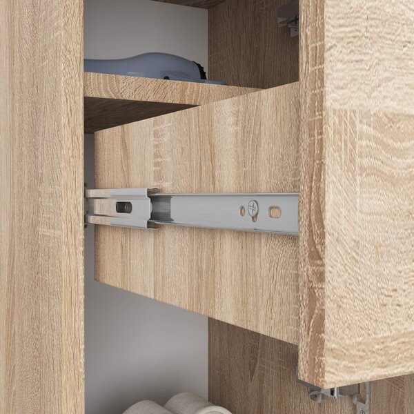 Ak furniture Kúpeľňová skrinka Fin dub sonoma