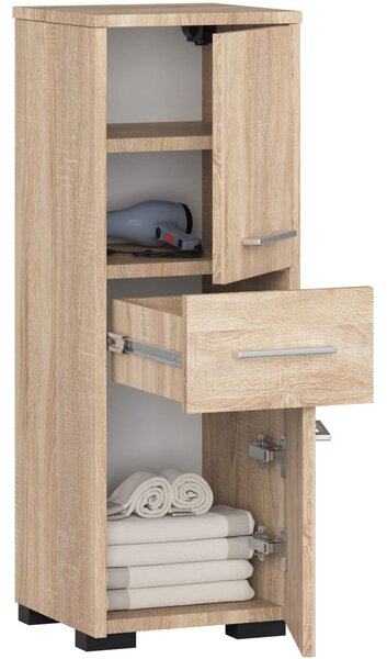 Ak furniture Kúpeľňová skrinka Fin dub sonoma